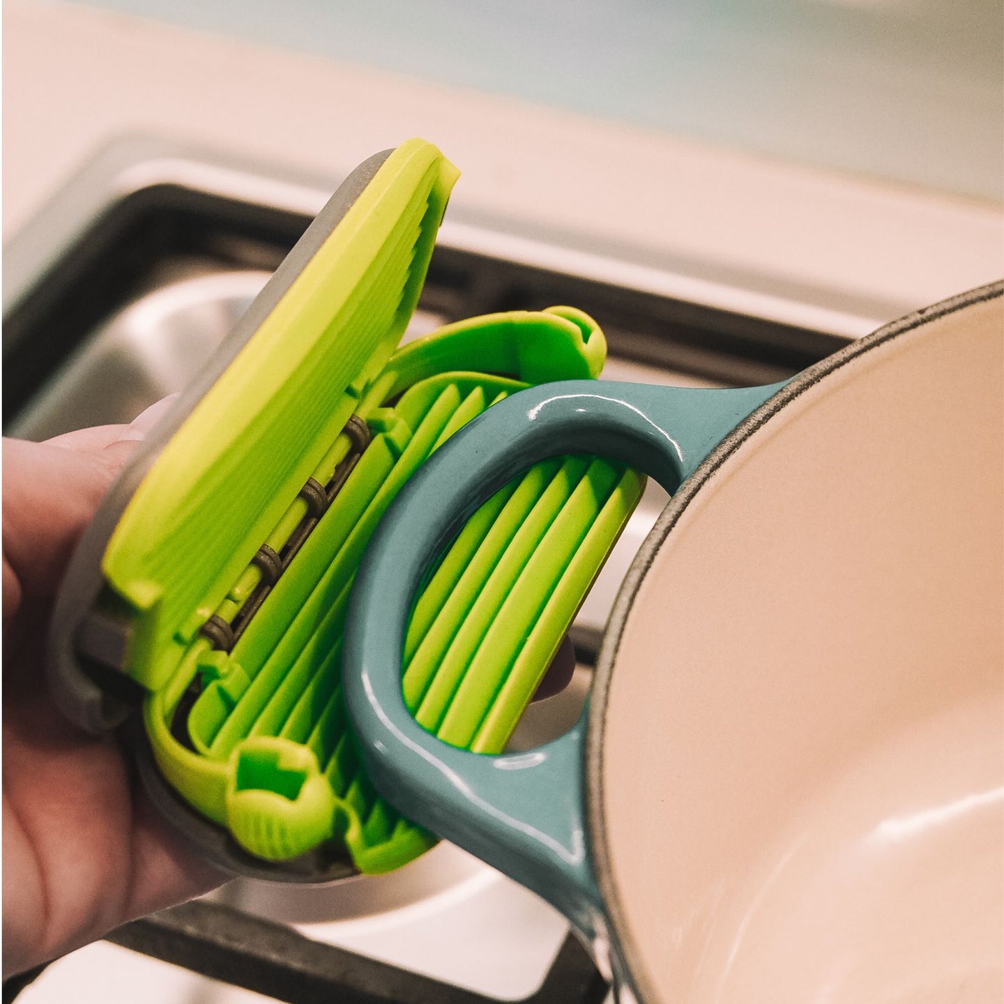 PebbleGrip in Green - Set of 2